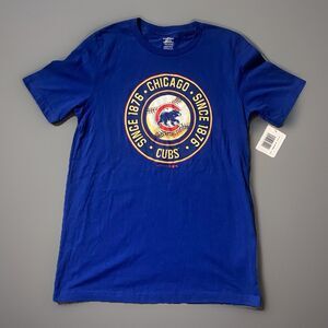 Chicago Cubs T-Shirt Youth Large 14/16 Since 1876 MLB Blue NWT Genuine Merch